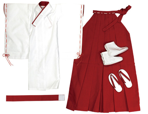 50 Miko Clothing Set (Red), Azone, Accessories, 1/3